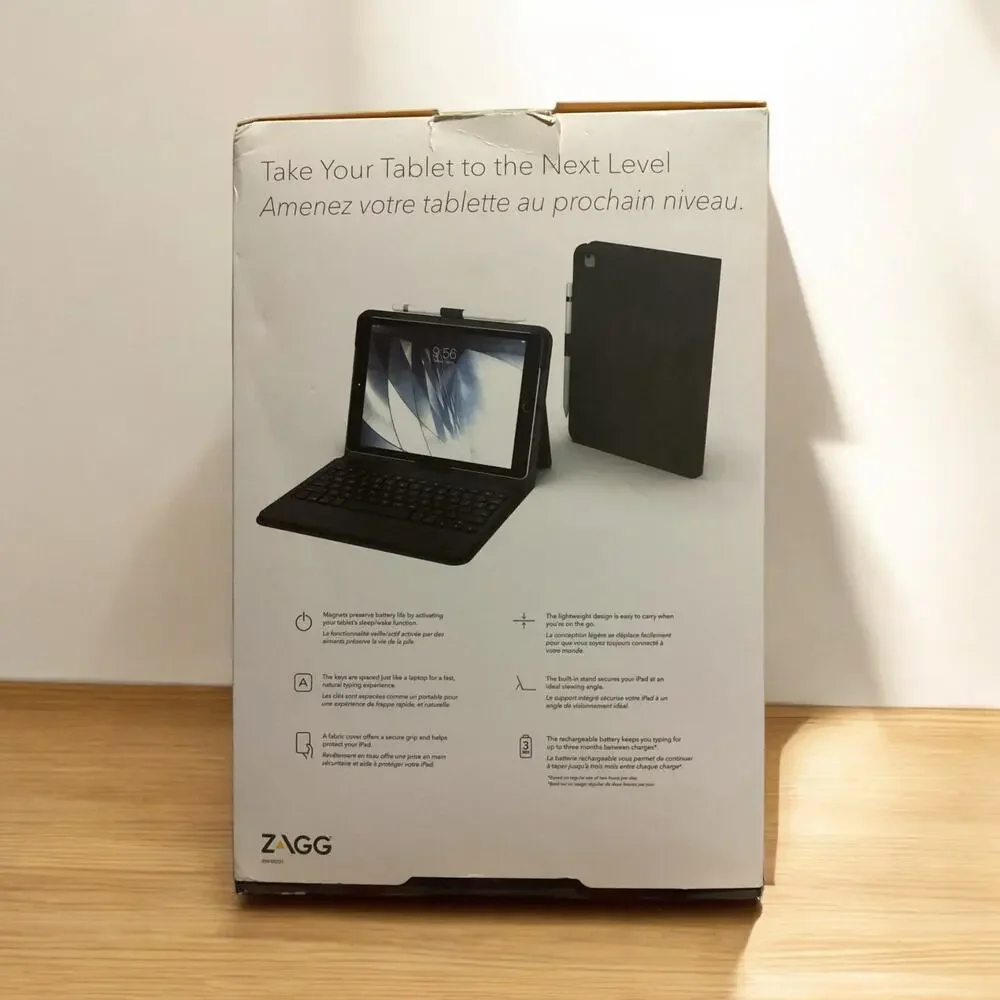 ZAGG Messenger Folio Case for Apple iPad 10.2